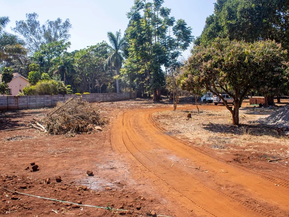 Flat land and red soils