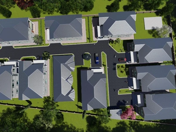 3 Unit Townhouse Complex