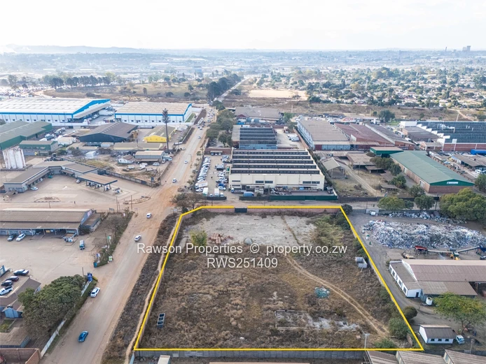 8109 m² Gated Ardbennie Industrial Site on Harare South Main Road