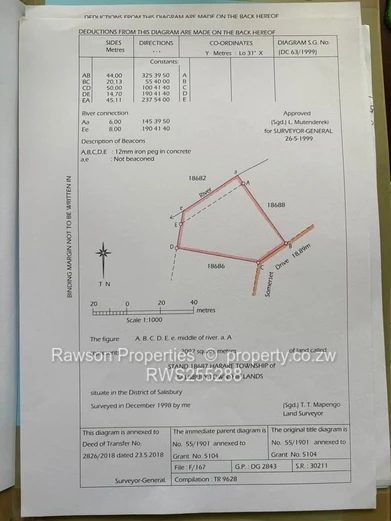 Commercial Land Off Samora Machel