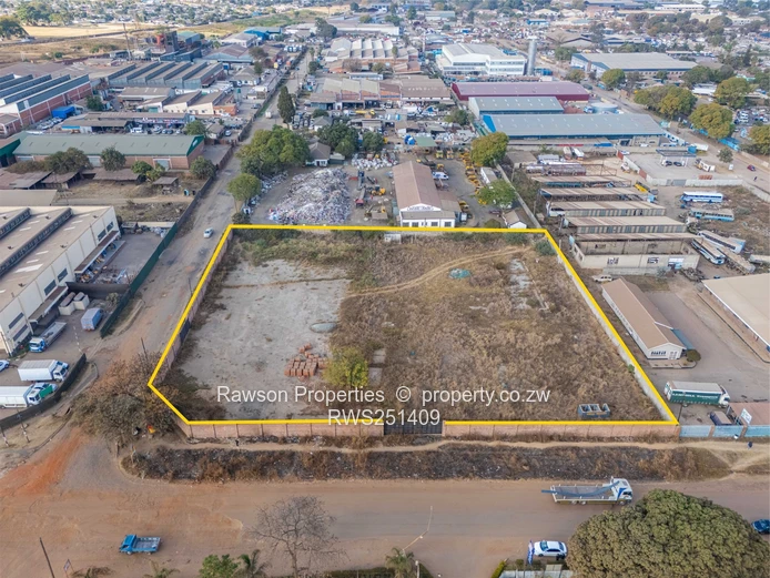 8109 m² Gated Ardbennie Industrial Site on Harare South Main Road
