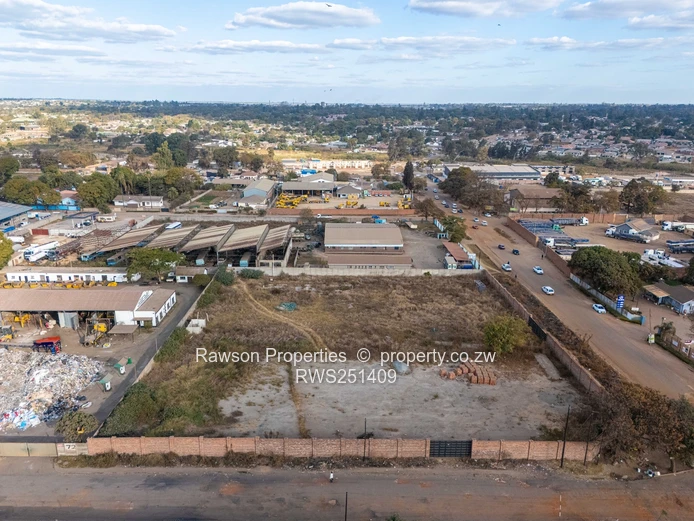 8109 m² Gated Ardbennie Industrial Site on Harare South Main Road
