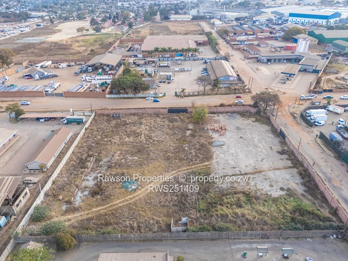 8109 m² Gated Ardbennie Industrial Site on Harare South Main Road