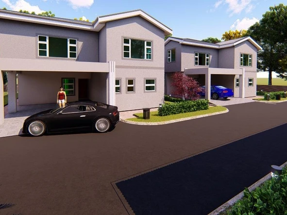 3 Unit Townhouse Complex